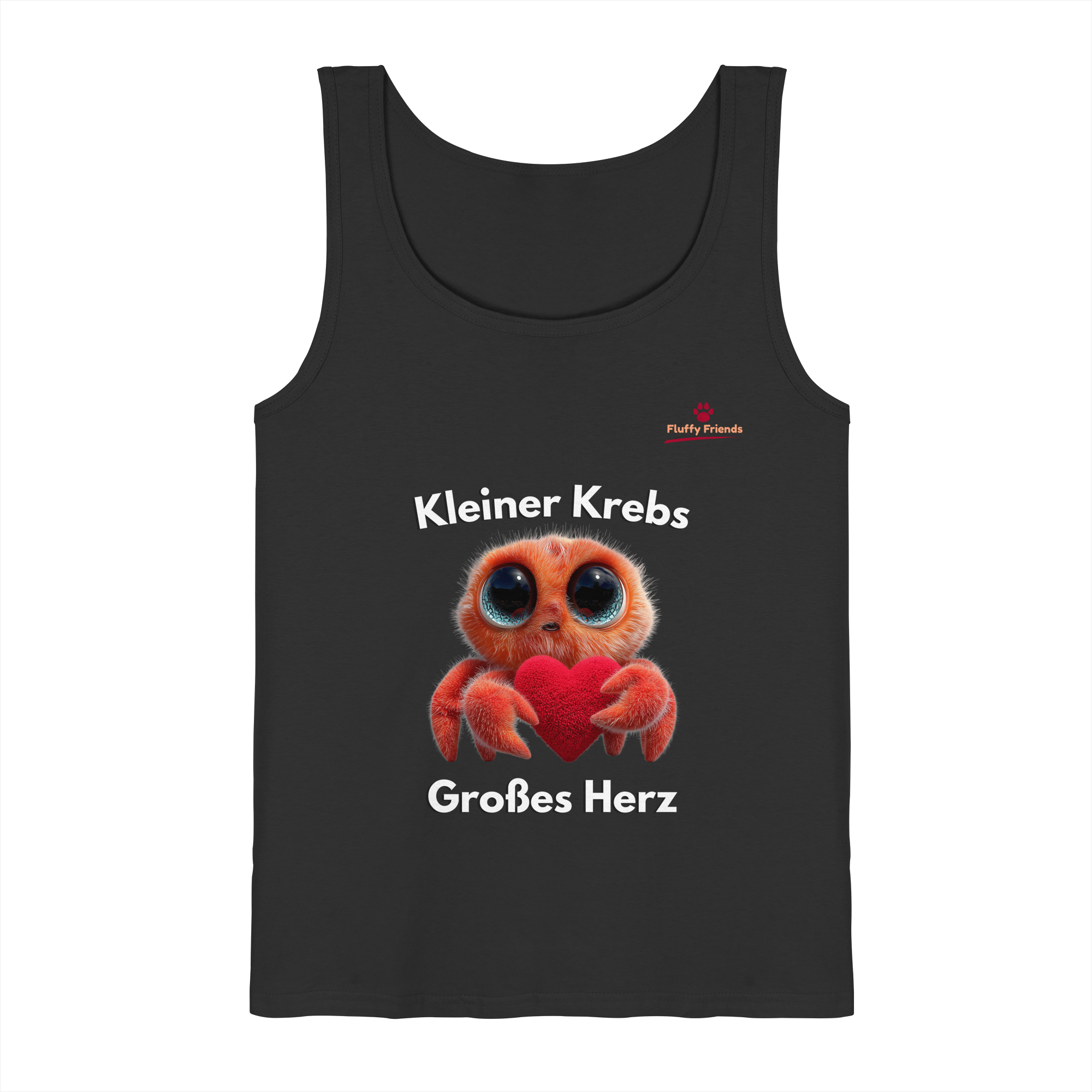 Kleiner Krebs - Großes Herz - Tank-Top