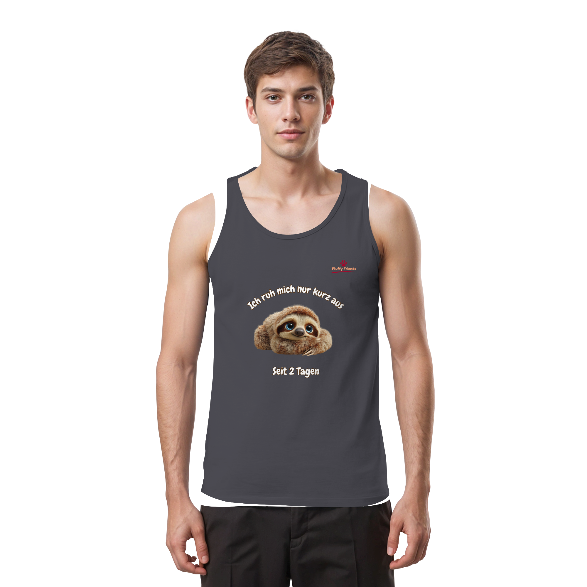 Ich ruh mich nur kurz aus – Faultier - Tank-Top