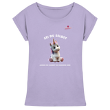 Sei du selbst – Einhorn  - Womens Extended Shoulder T-Shirt