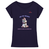 Sei du selbst – Einhorn  - Womens Extended Shoulder T-Shirt