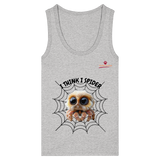 Itzy die Spinne - „I Think I Spider“ - Womens Organic Fitted Tank Top