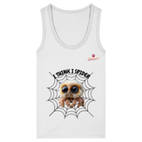 Itzy die Spinne - „I Think I Spider“ - Womens Organic Fitted Tank Top